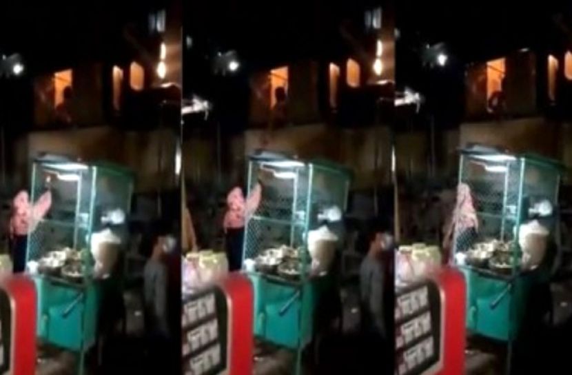 ট্রেন থামিয়ে ঝালমুড়ি কিনলেন চালক (ভিডিও)