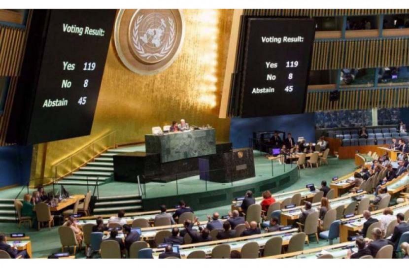 ইসরাইলের বিরুদ্ধে জাতিসংঘে  ৫টি প্রস্তাব গৃহীত