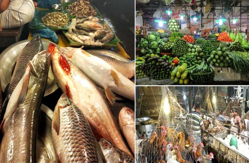 কমেছে মাছ-মুরগি-সবজির দাম