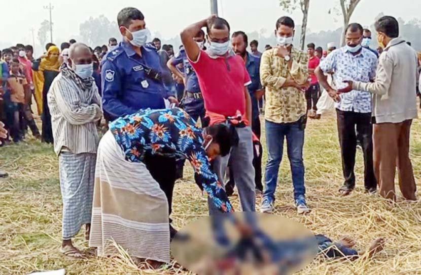 ধানক্ষেতে কিশোরের মরদেহ  