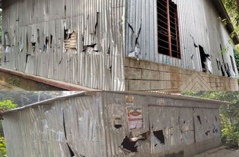 আধিপত্য বিস্তারকে কেন্দ্র করে বাড়িঘর ভাংচুর ও লুটপাট