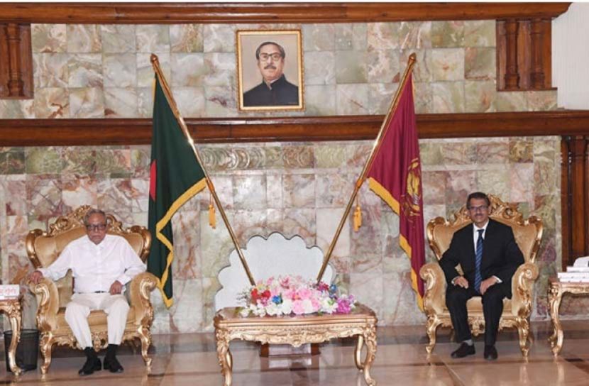 রাষ্ট্রপতির সঙ্গে কানাডায় নতুন রাষ্ট্রদূতের সাক্ষাৎ