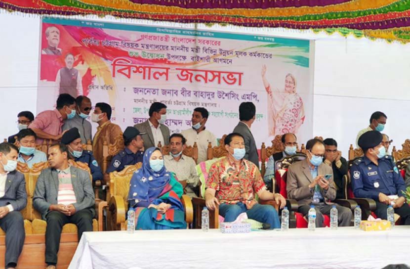 সরকার উন্নয়নের রাজনীতিতে বিশ্বাস করে : পার্বত্যমন্ত্রী