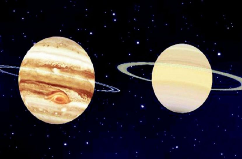 ৮শ বছর পর বৃহস্পতি-শনির কাছাকাছি অবস্থান