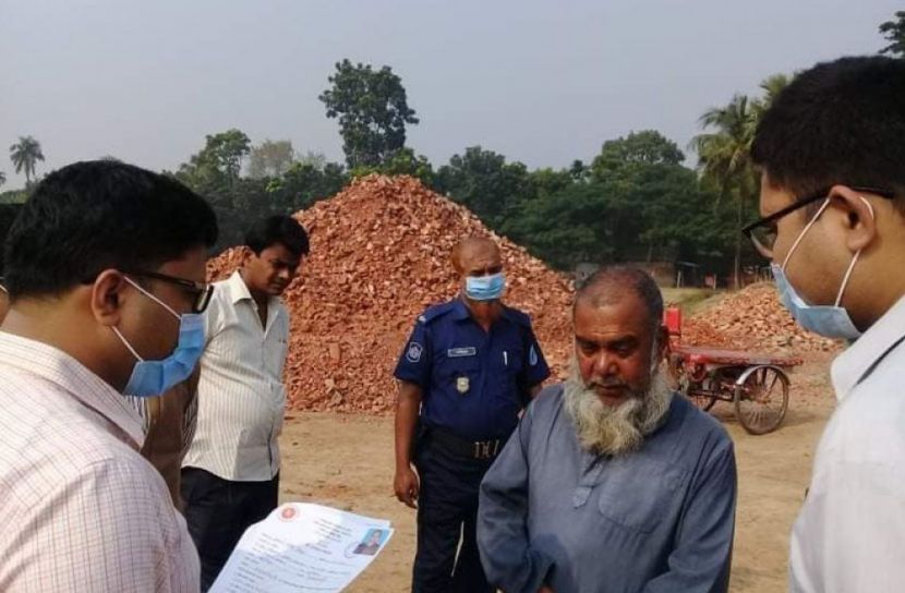 বোয়ালমারীতে দুটি ইটভাটাকে ১ লক্ষ ২০ হাজার টাকা জরিমানা 