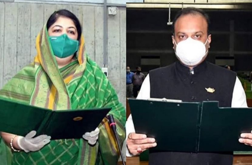 নাসিমপুত্র জয়ের জাতীয় সংসদে অভিষেক