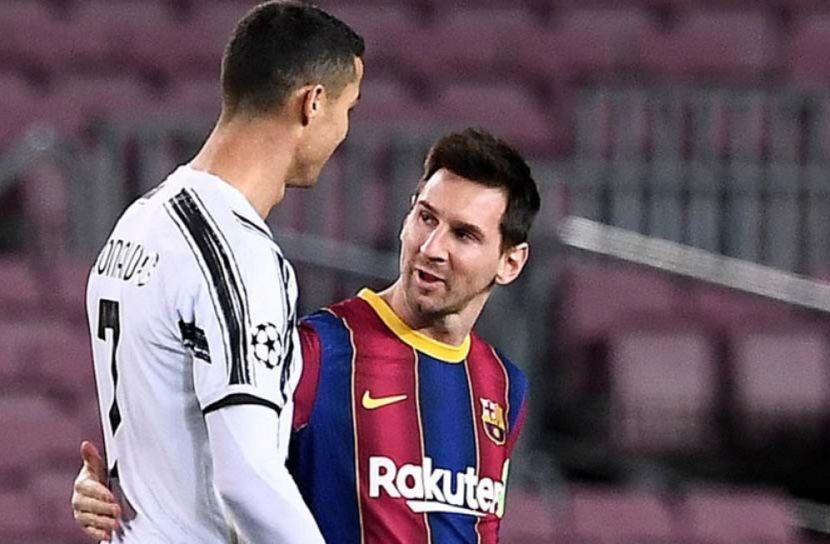 রোনালদোর জোড়া গোল উড়েগেলো মেসির বার্সা