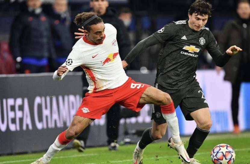 লাইপজিগের কাছে হেরে ম্যানচেস্টারের বিদায়