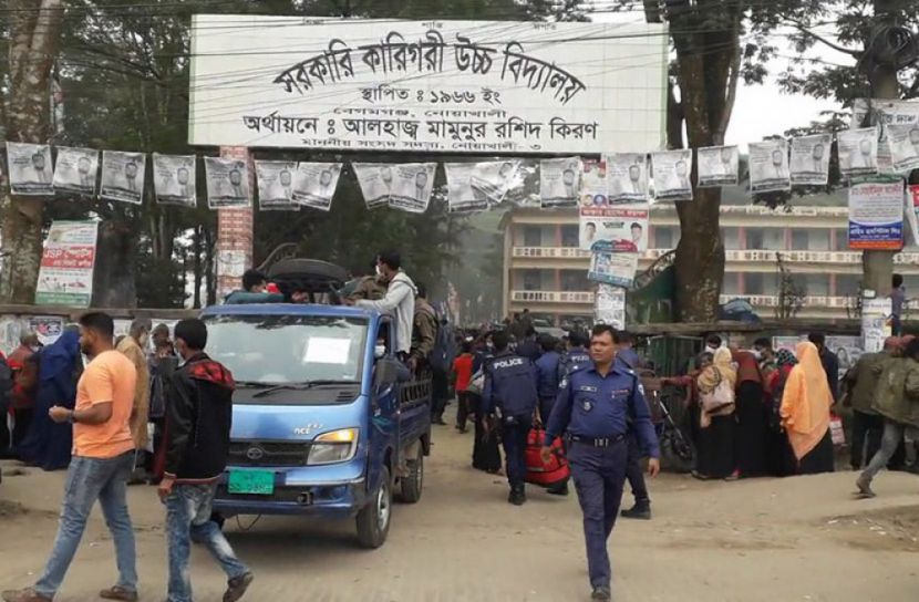 বেগমগঞ্জ উপজেলা পরিষদের উপ-নির্বাচনে ৪ স্তর বিশিষ্ট নিরাপত্তা