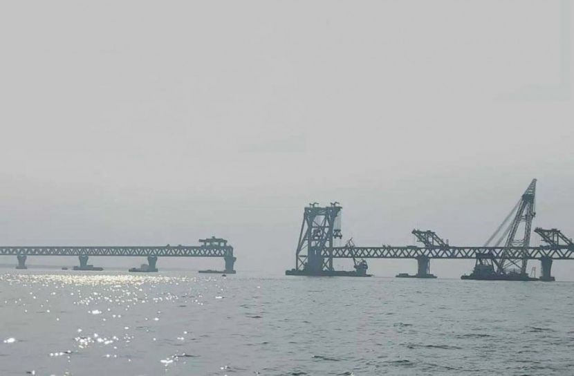 পদ্মাসেতুর শেষ স্প্যান বসছে কাল