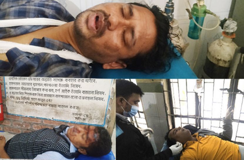 কুমিল্লায় সাংবাদিকদের ওপর হামলা, আহত  ৬