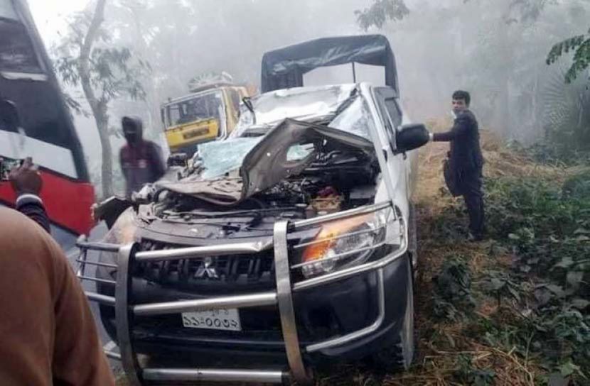 ফরিদপুরে সড়ক দুর্ঘটনায় নির্বাহী ম্যাজিস্ট্রেটসহ আহত ৩