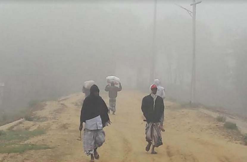 শীতের তীব্রতা ও ঘনকুয়াশায় বিপর্যস্ত জনজীবন