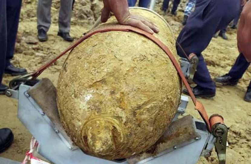 ধ্বংস করা হয়েছে ২৫০ কেজি বোমাটি