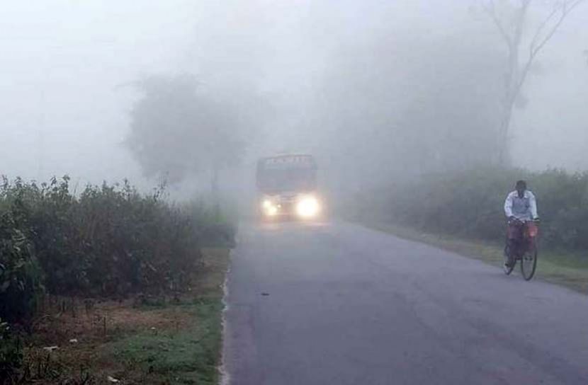 তেঁতুলিয়ায় আরও কমেছে তাপমাত্রা