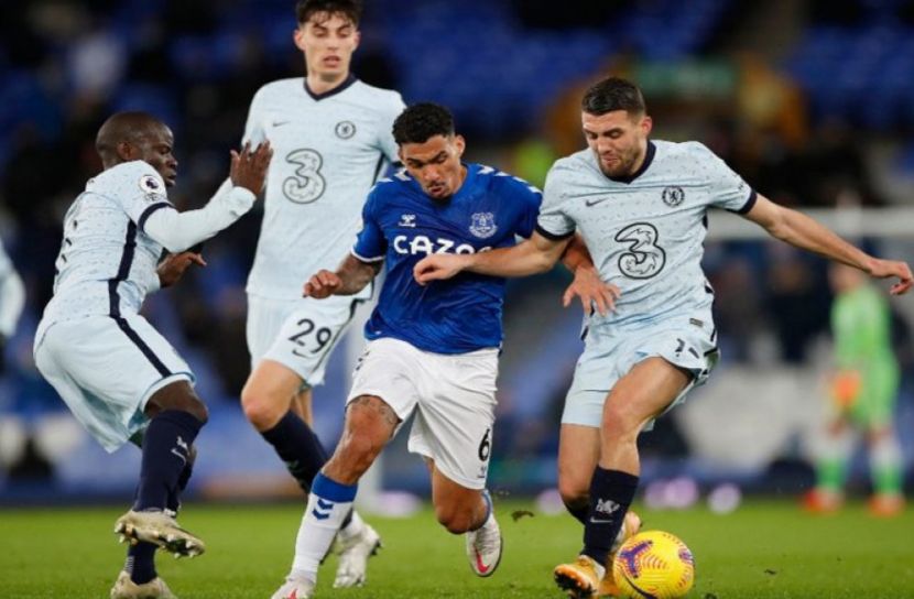 এভারটনের কাছে হেরেছে চেলসি