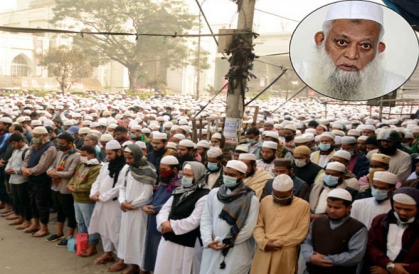 নূর হোসাইন কাসেমীর দাফন সম্পন্ন