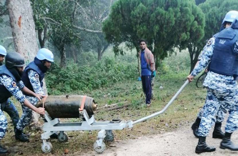 ২৫০ কেজির বোমাটি নিষ্ক্রিয়