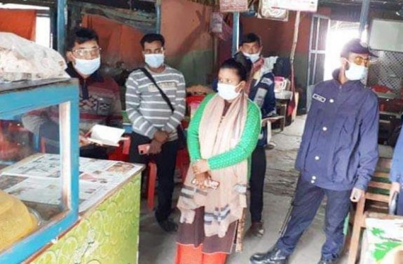 ভ্রাম্যমাণ আদালতে ১১ হাজার টাকা জরিমানা 