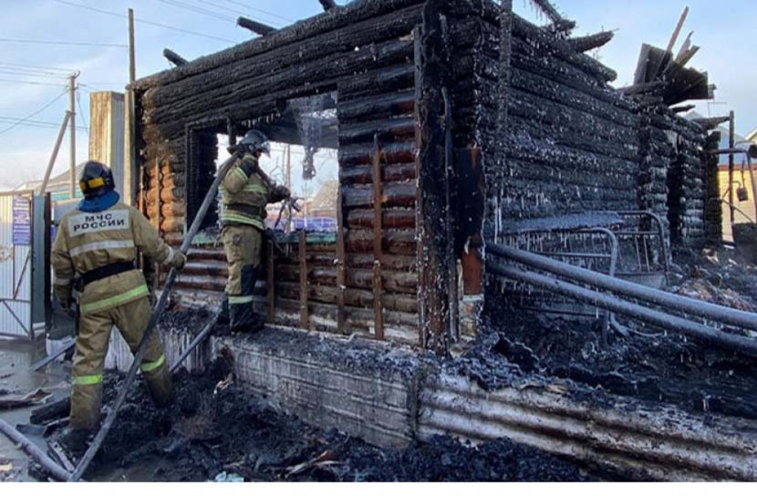 বৃদ্ধাশ্রমের আগুনে ১১ জনের মৃত্যু
