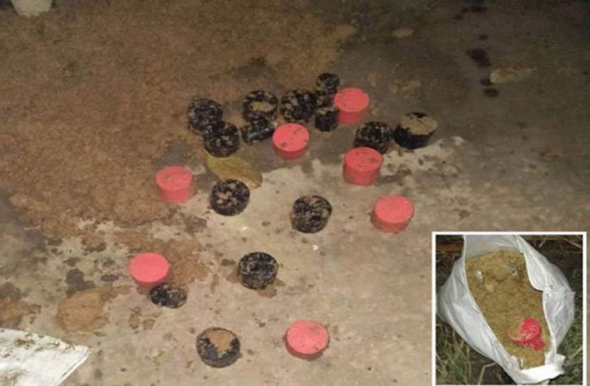 যশোরের ধানক্ষেতে ২১ বোমা