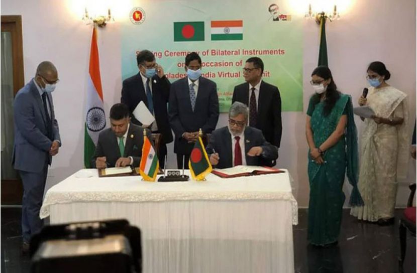 বাংলাদেশ-ভারত ৭ সমঝোতা স্মারক সই