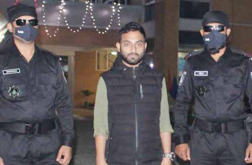 সিলেটের চাঁদাবাজ তুহিন কারাগারে