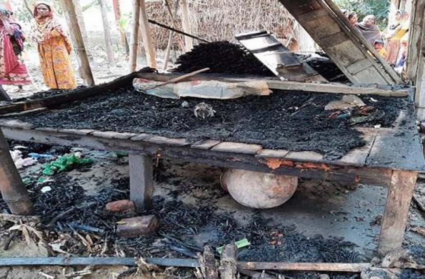 নাটোরে অগ্নিকাণ্ডে প্রতিবন্ধী নারীর মৃত্যু