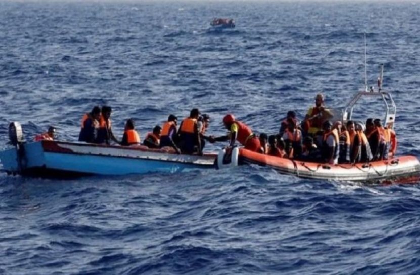 লিবিয়ার উপকূল থেকে ১২৬ অবৈধ অভিবাসী উদ্ধার