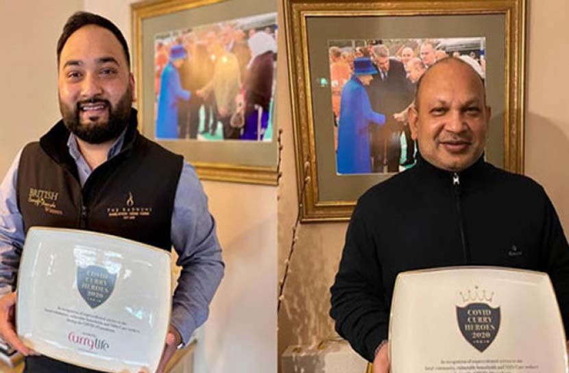 স্কটল্যান্ডে 'কোভিড হিরো' মতিন খান ও তার ছেলে