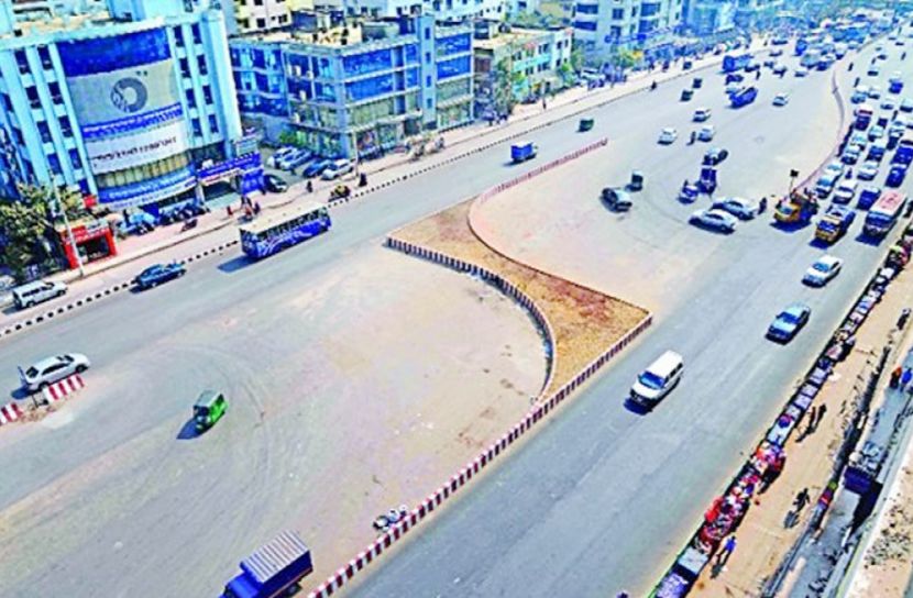 যানজট নিরসনে আরও ৩ ইউটার্ন