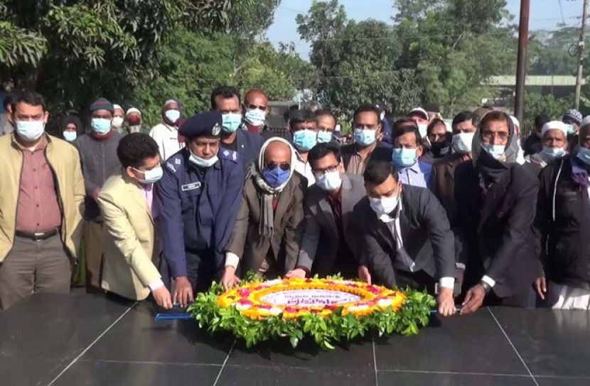 যথাযোগ্য মর্যাদায় ভাটিয়াপাড়া মুক্ত দিবস পালিত