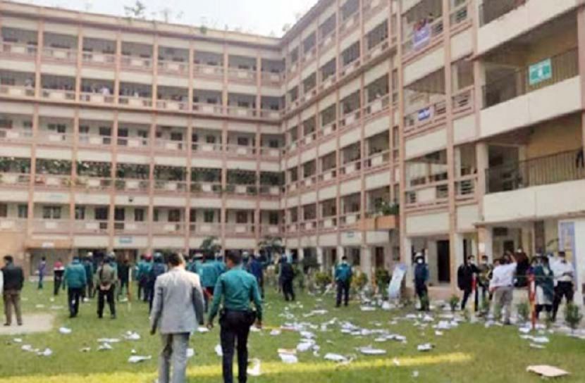 আইনজীবীদের পরীক্ষাকেন্দ্রে হামলার ঘটনায় আটক ১৮