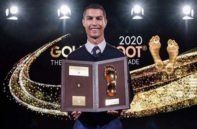 রোনালদো ঝুলিতে‘গোল্ডেন ফুট’