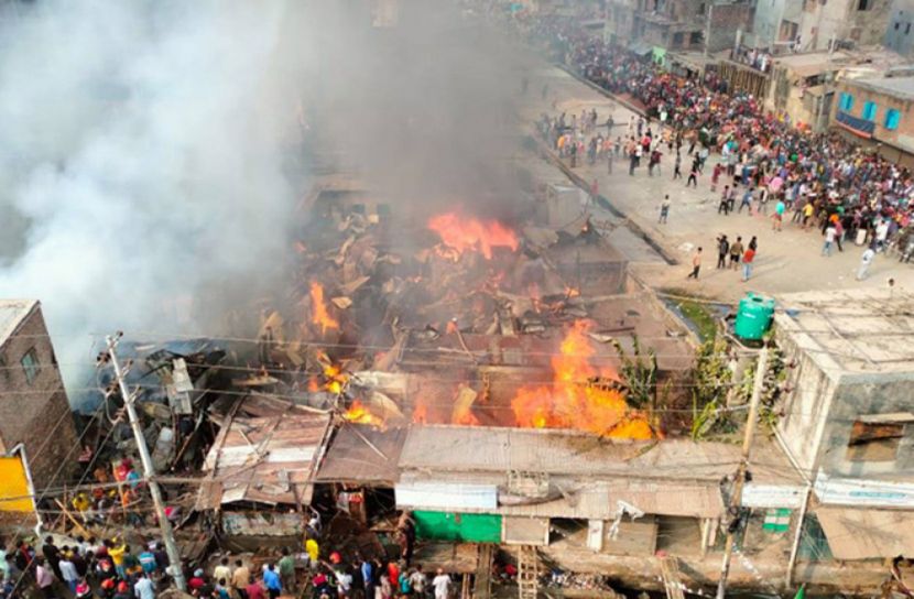মিরপুরের কালশী বস্তির আগুন নিয়ন্ত্রণে
