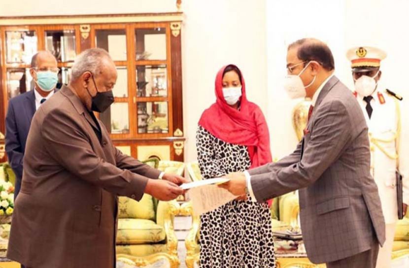 জিবুতির রাষ্ট্রপতির সাথে জাবেদ পাটোয়ারীর বৈঠক