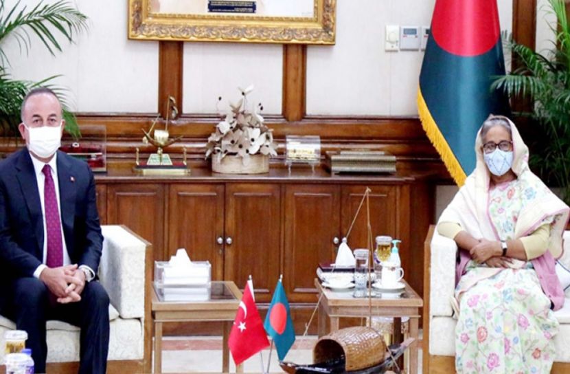 রোহিঙ্গা প্রত্যাবাসনে তুরস্ককে সম্পৃক্ত হওয়ার আহ্বান প্রধানমন্ত্রীর