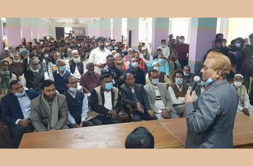 বোয়ালমারী পৌর নির্বাচন : আওয়ামী লীগের বর্ধিত সভা অনুষ্ঠিত