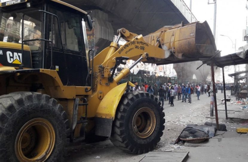 গুলিস্তানের সুন্দরবন মার্কেটের ৩০ অবৈধ দোকান উচ্ছেদ