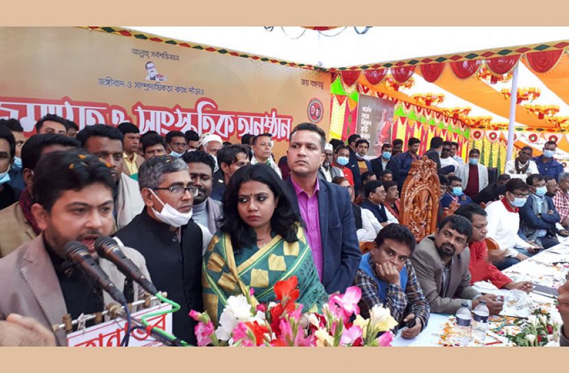 কেন্দ্রীয় যুবলীগ নেতার অনুষ্ঠান বয়কট করলো স্থানীয় আ’লীগ