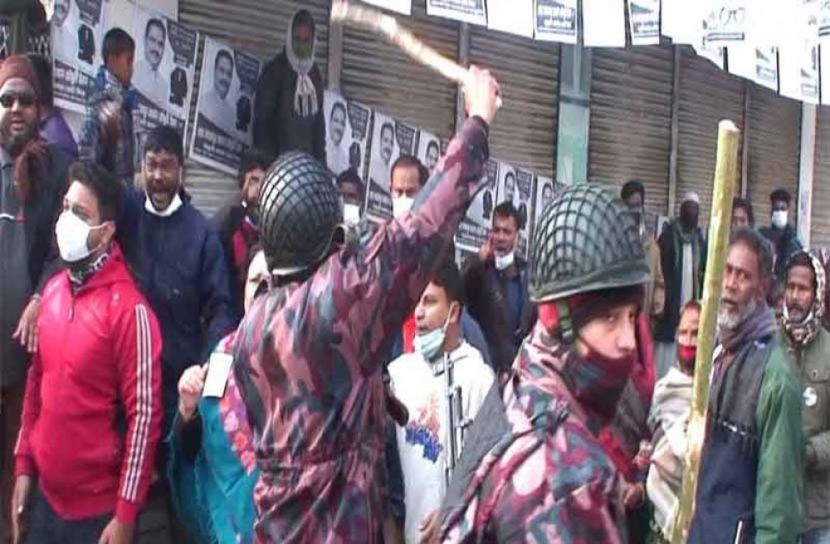 ভোটগ্রহণ  চলছে : আ.লীগ-বিএনপির ধাওয়া-পাল্টা ধাওয়া