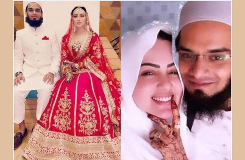 সানা খানকে বিয়ে করে বিপদেই পড়েছেন মুফতি আনাস!