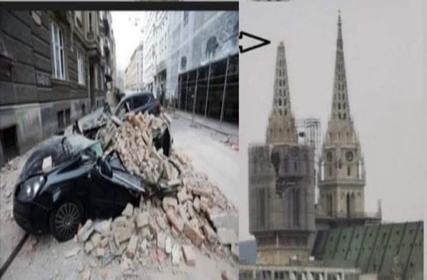 ক্রোয়েশিয়ায় শক্তিশালী ভূমিকম্প, ব্যাপক ক্ষয়ক্ষতির শঙ্কা