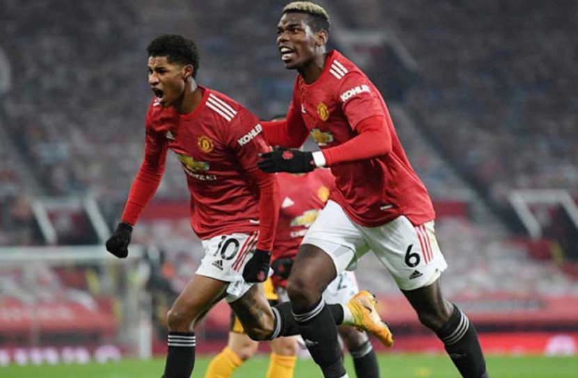 রাশফোর্ডের গোলে উলভসকে হারাল ম্যানচেস্টার