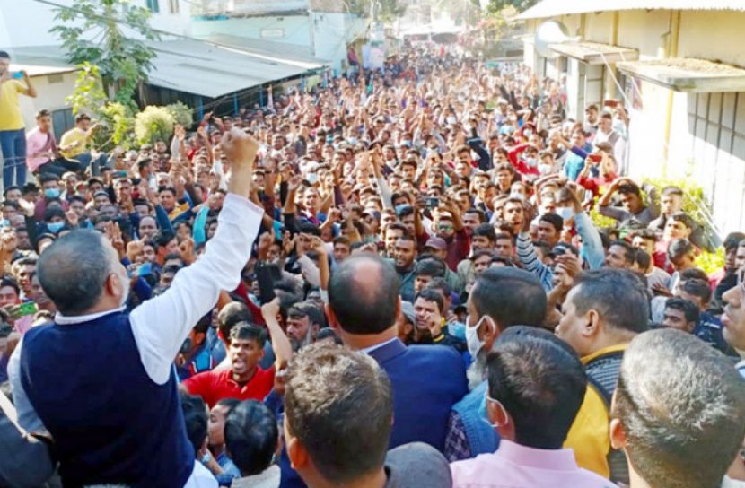 হবিগঞ্জে বিএনপির বিক্ষোভ সমাবেশ