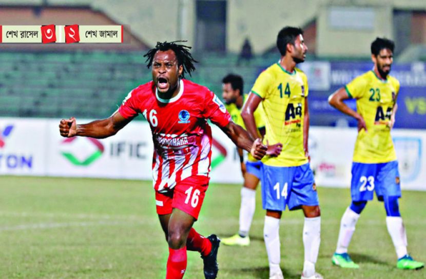 হেরেও শেখ রাসেলের সঙ্গে শেষ আটে শেখ জামাল