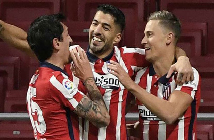 সুয়ারেজের রেকর্ডে আতলেতিকোর জয়