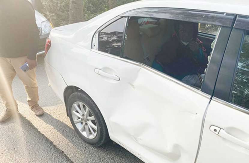 সড়ক দুর্ঘটনার কবলে রিজভী