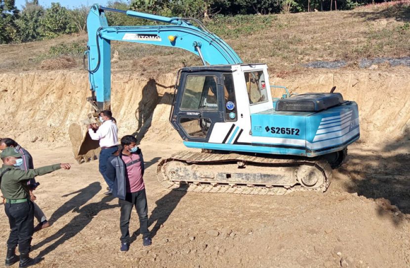 মাটি কাটায় ভাটা মালিককে জরিমানা