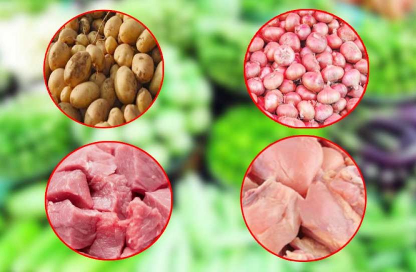 দাম কমেছে আলু পেঁয়াজ গরুর মাংসের